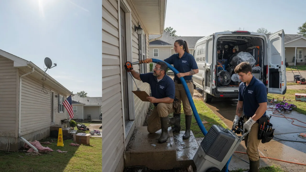 Ceiling Water Damage Restoration in Pheba, MS near me